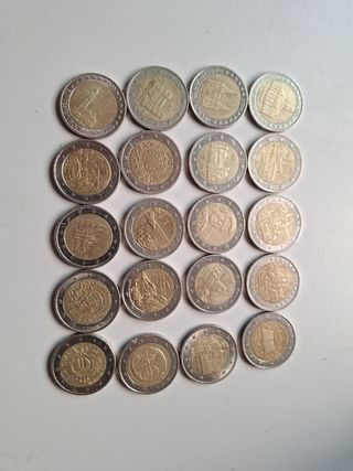 20 Monedas Alemania 2€ Conmemorativas