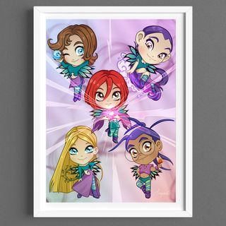 Lámina / Dibujo Witch