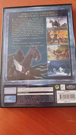 Señor de los Anillos. Comunidad den Anillo. PC.