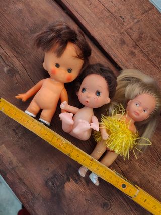 3 Bambole Vintage anni '70
