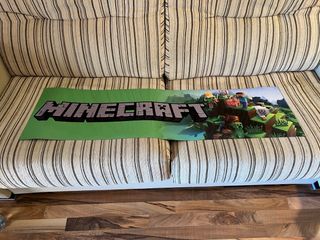 Cartel Minecraft Oficial Plastificado