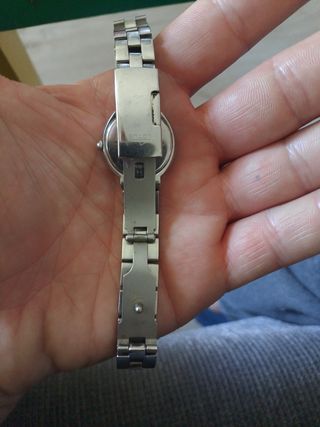 Reloj Lotus azul y plata