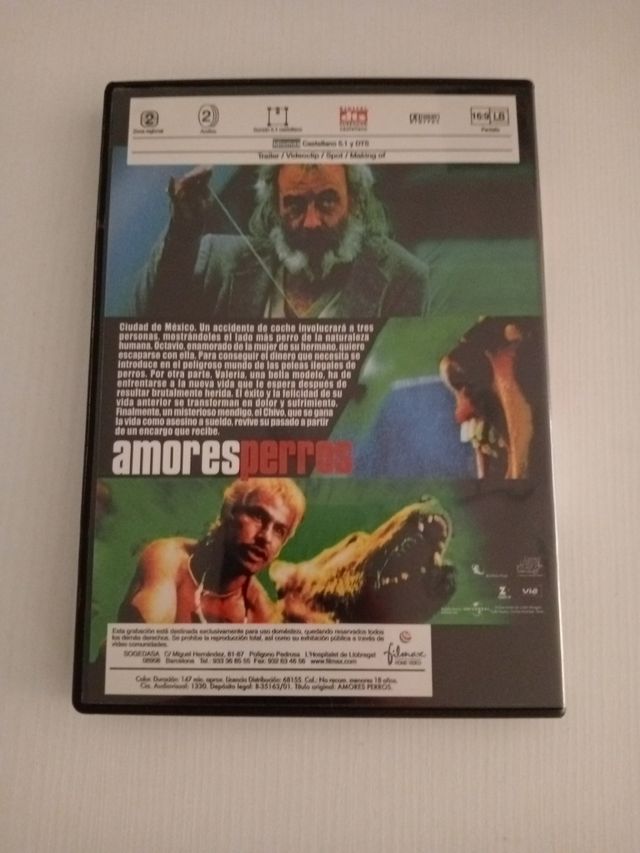 DVD Amores Perros (Película)