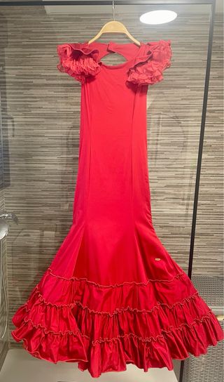 Traje Flamenca Rojo
