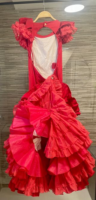 Traje Flamenca Rojo