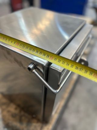 Caja herramientas inoxidable