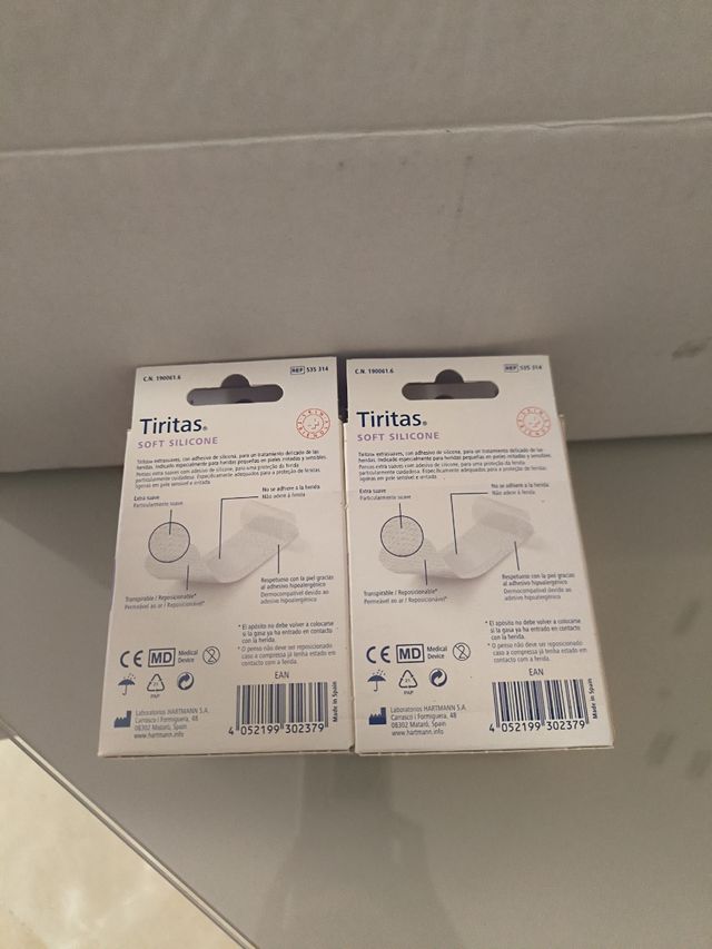 Tiritas Soft Silicone 8 uds por paquete