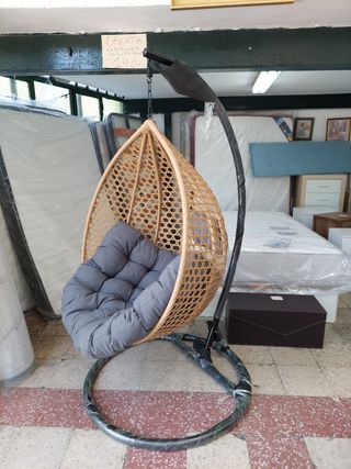 Balancín  beige y gris