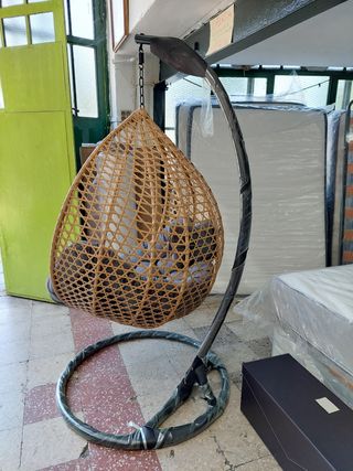 Balancín  beige y gris