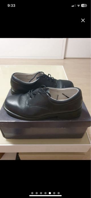 Zapatos Areli niño - comunión azul oscuro 