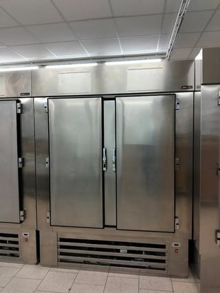 NEVERA 2  PUERTAS - STEEL INOX