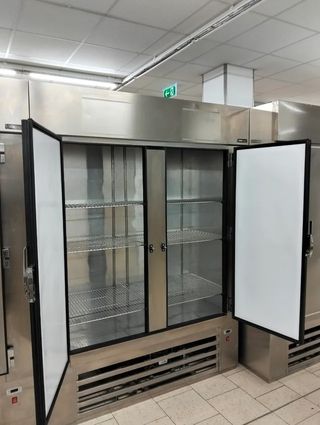 NEVERA 2  PUERTAS - STEEL INOX