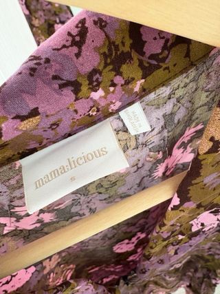 Vestido premamá multicolor