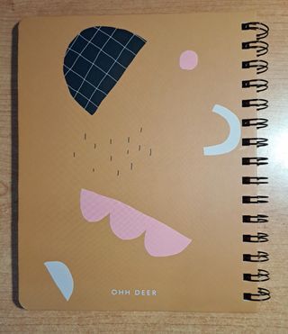 Notebook a righe Ohh Deer 20x16cm