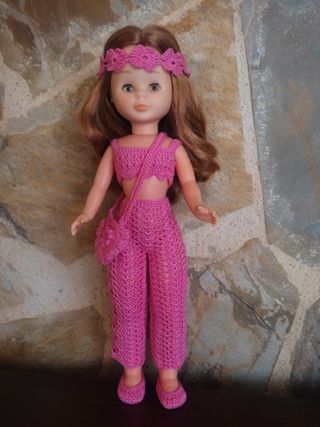Traje crochet Nancy: precioso