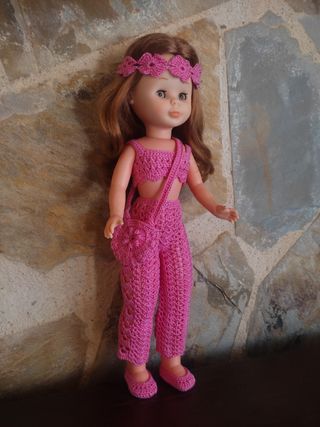 Traje crochet Nancy: precioso