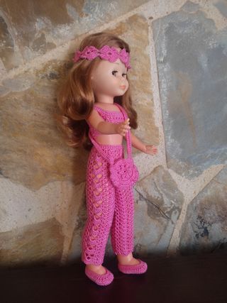 Traje crochet Nancy: precioso