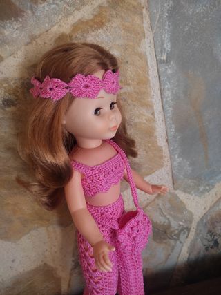 Traje crochet Nancy: precioso