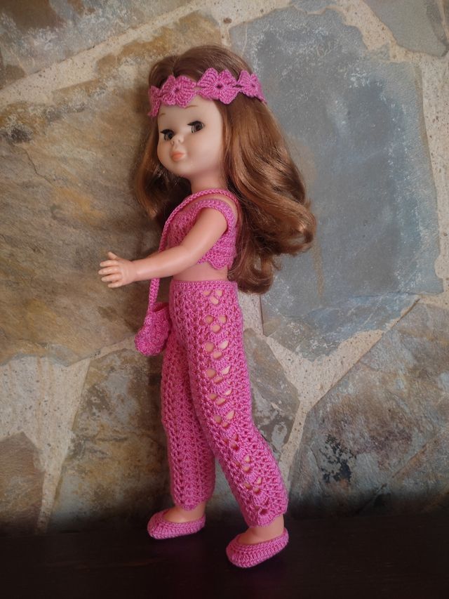 Traje crochet Nancy: precioso