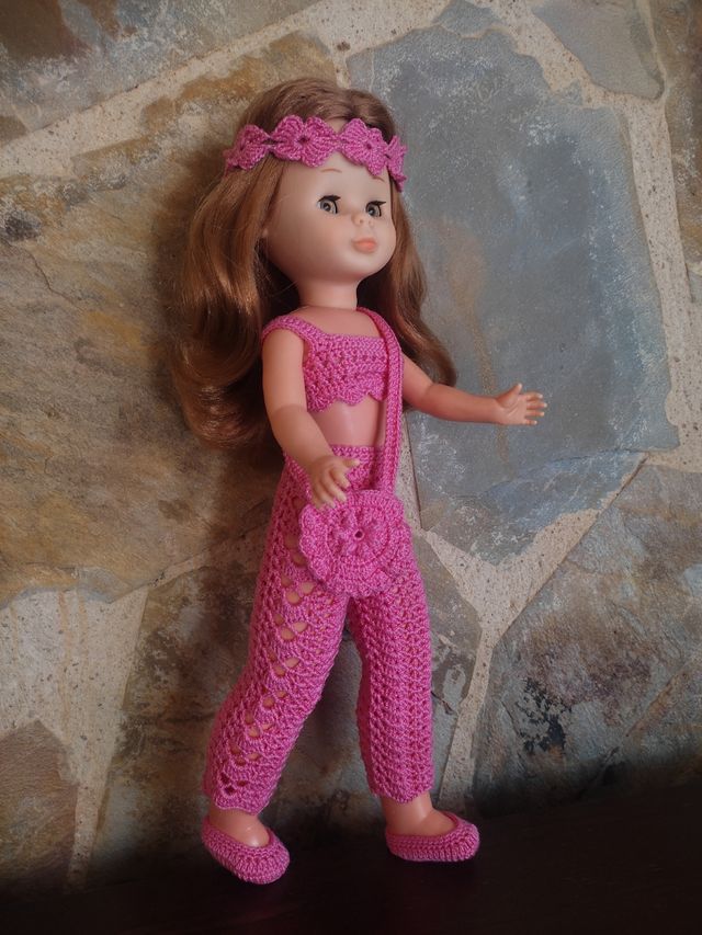Traje crochet Nancy: precioso