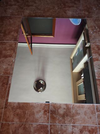 Espejo baño - 1 ud. - plateado