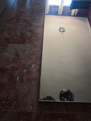 Espejo baño - 1 ud. - plateado