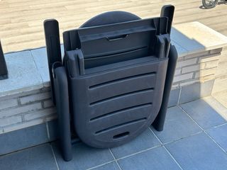 Tumbona plegable plástico