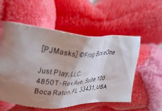 Peluche PJ Masks Buhita Rosso