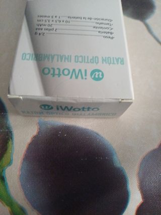 Ratón inalámbrico iWotto blanco