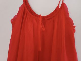 Vestito rosso midi donna Maison Scotch 