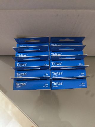 Lote de 10 cajas de 20 Tiritas Hartmann Tirita Pl