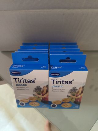 Lote de 10 cajas de 20 Tiritas Hartmann Tirita Pl
