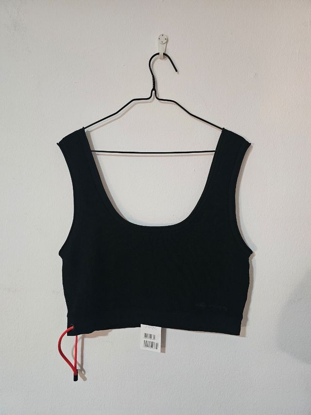 Crop top Adolfo Domínguez T.L con etiqueta