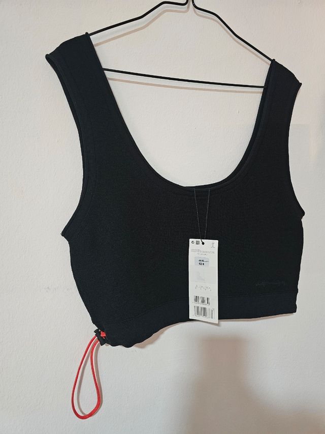 Crop top Adolfo Domínguez T.L con etiqueta