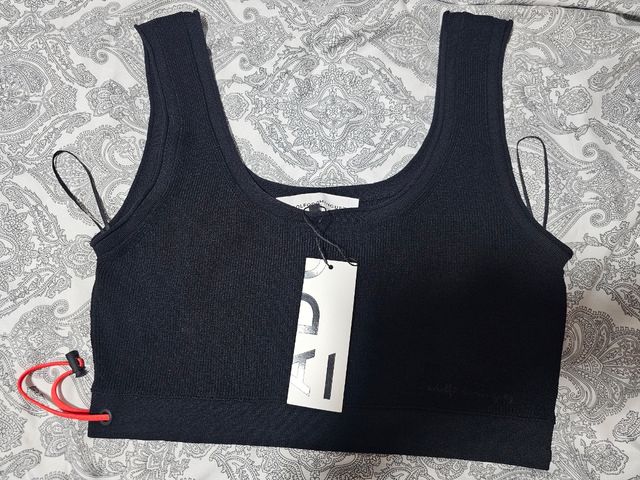Crop top Adolfo Domínguez T.L con etiqueta