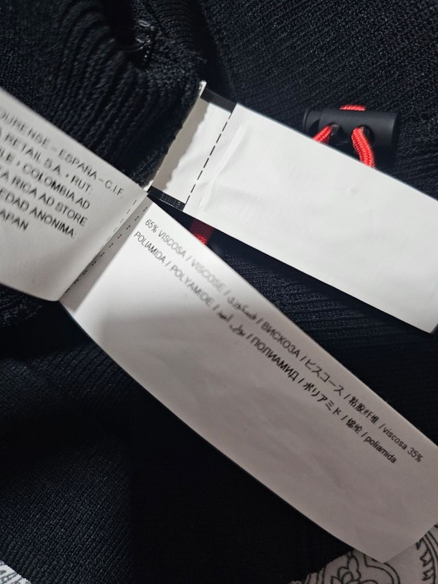 Crop top Adolfo Domínguez T.L con etiqueta