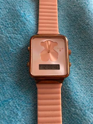 Reloj Tous dorado y rosa