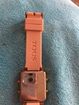 Reloj Tous dorado y rosa
