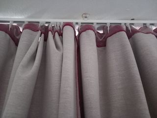 Cortinas escenario -teatro   terciopelo RojoGrana