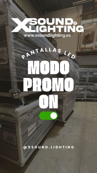 Pantalla LED 3x2m NUEVA.