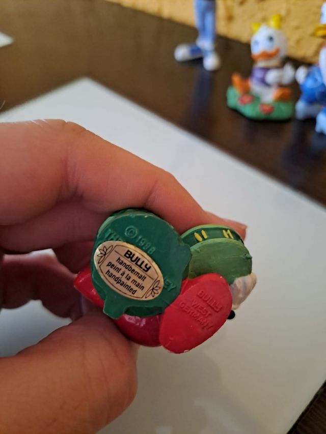 Lote 7 Figuras Disney PVC Bully Vintage 80s retro