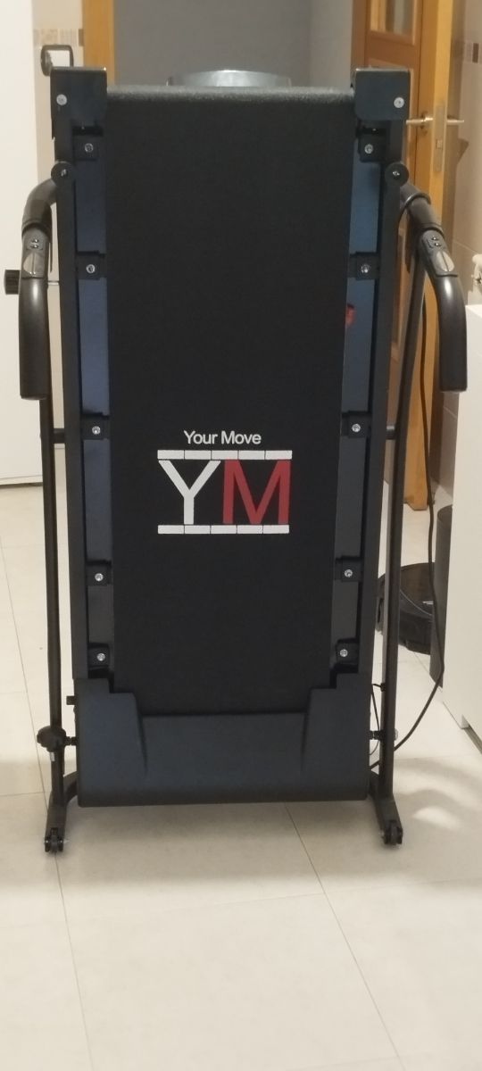 Cinta correr YM TAP100ST plegable y con ruedas.