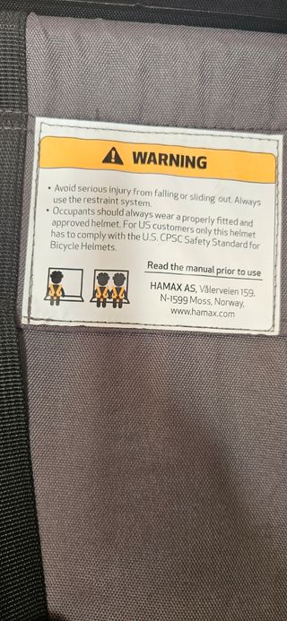 Remolque bicicleta bebé/niño