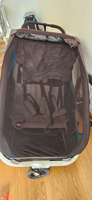 Remolque bicicleta bebé/niño