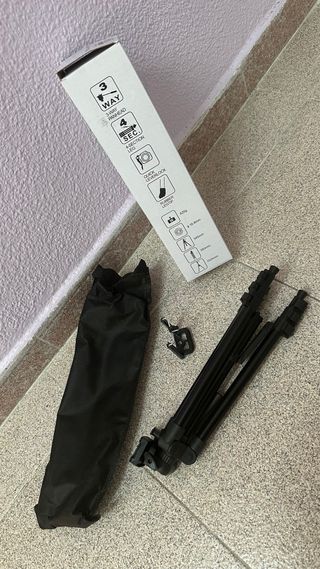 Trípode 3 alturas 3120A - Cámara y móvil. Nuevo