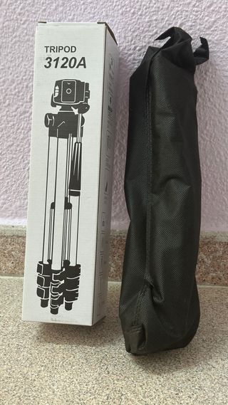 Trípode 3 alturas 3120A - Cámara y móvil. Nuevo