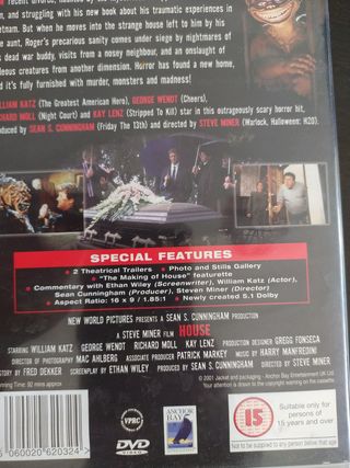 DVD House - Película de Terror