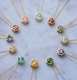 Collana Zodiacale Oro 12 Segni