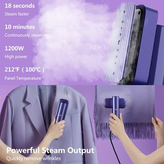 ✓ Vaporizador de mano profesional 2 en 1 para ropa