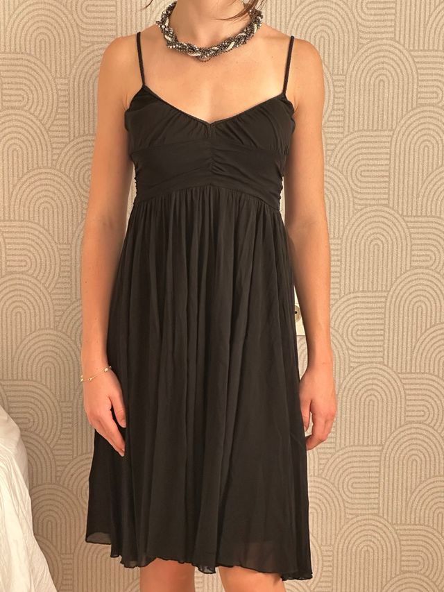 Vestido negro Naf Naf - Talla S